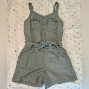 Abercrombie Kids Olive Green Romper